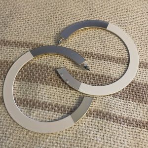 Nine West Large hoops